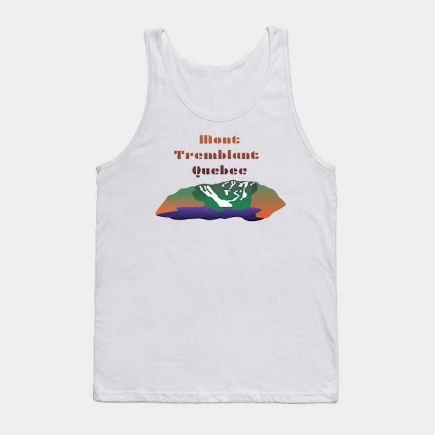 Mont Tremblant, Quebec Tank Top by Davey's Designs